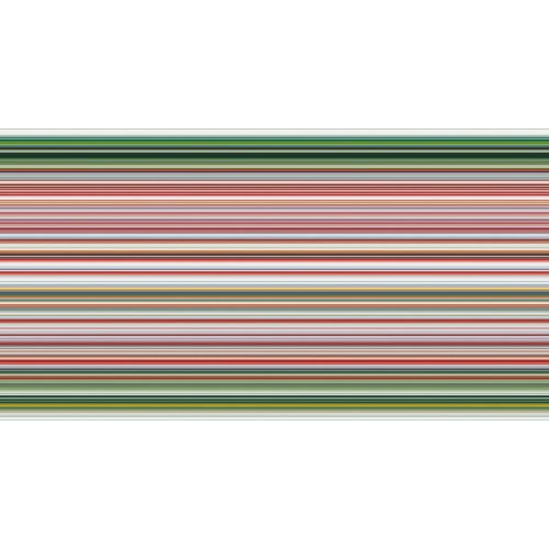 Gerhard Richter, Strip Green And Red Lines Gerhard Richter, Strip Green And Red Lines