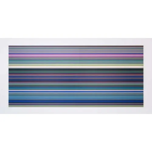 Gerhard Richter, Strip Purple Abstract Art Movements Canvas, Drawing Paper Prints, Reproduction Oil Painting and High Resolution