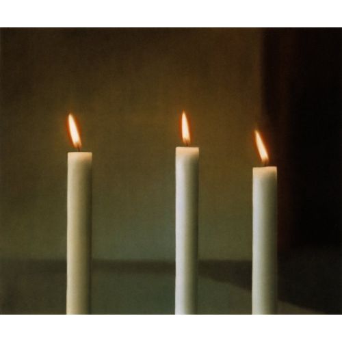 Gerhard Richter, Three Candles Gerhard Richter, Three Candles