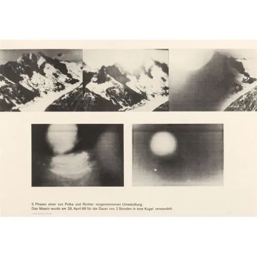 Gerhard Richter, Dönüşüm 1968 Modernizm Gerhard Richter, Dönüşüm 1968 Modernizm Sanat Akımları Kanvas Efektli Tablo, Resim Kağıdı Baskısı, Reprodüksiyon ve