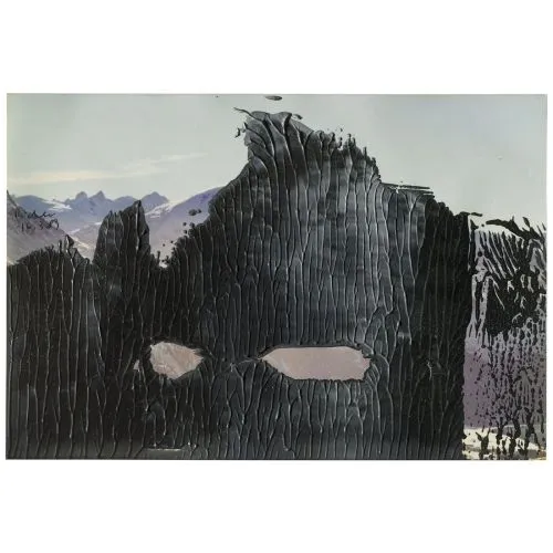 Gerhard Richter, Untitled 16389 Abstract Art Movements Canvas, Drawing Paper Prints, Reproduction Oil Painting and High