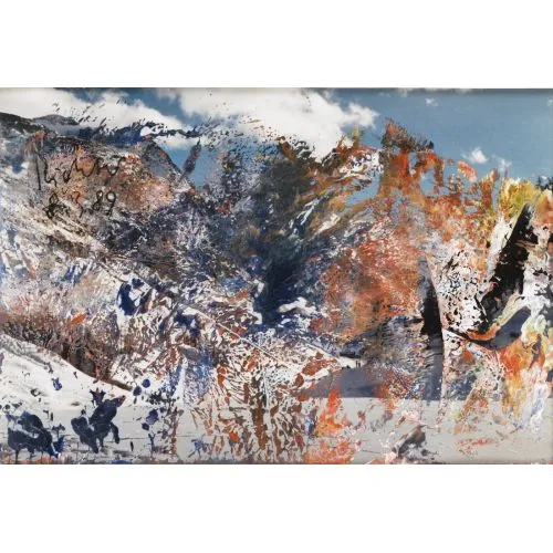 Gerhard Richter, İsimsiz 1989 Soyut Gerhard Richter, İsimsiz 1989 Soyut Sanat Akımları Kanvas Efektli Tablo, Resim Kağıdı Baskısı, Reprodüksiyon ve Yüksek