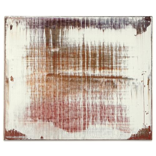 Gerhard Richter, Soyut Tablo 829-10, Kahverengi Beyaz