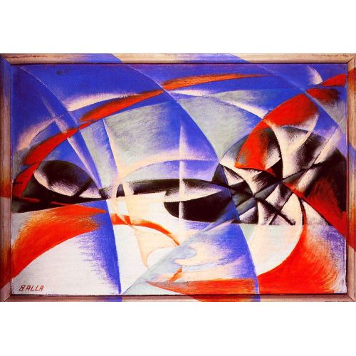 Giacomo Balla, Manzara Fütürizm Giacomo Balla, Manzara Fütürizm Sanat Akımları