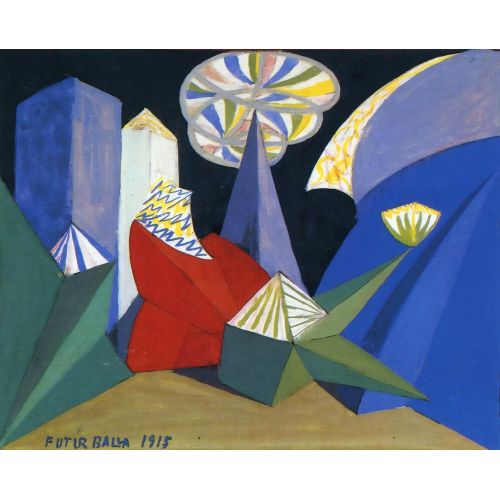 Giacomo Balla, Fireworks 2 Futurism Giacomo Balla, Fireworks 2 Futurism Art Movements