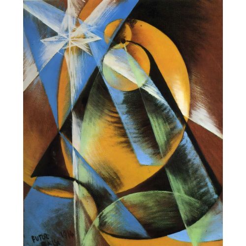 Giacomo Balla, Merkür Gezegeni Güneş'in Önünden Geçiyor 2  Fütürizm Sanat Akımları