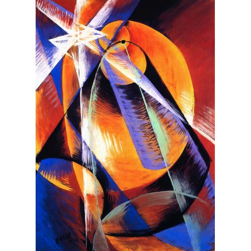 Giacomo Balla, Merkür Gezegeni Güneş'in Önünden Geçiyor 3 Fütürizm Giacomo Balla, Merkür Gezegeni Güneş'in Önünden Geçiyor 3 Fütürizm Sanat Akımları