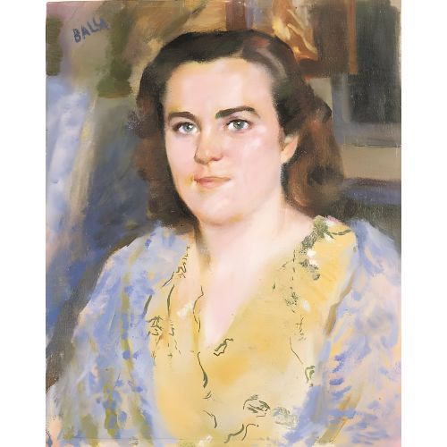 Giacomo Balla, Matmazel Liliana Lehman'ın Portresi Fütürizm Giacomo Balla, Matmazel Liliana Lehman'ın Portresi Fütürizm Sanat Akımları