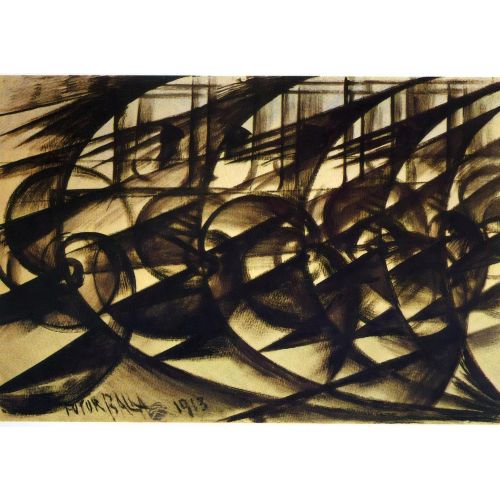 Giacomo Balla, Hızlanan Araba Fütürizm Giacomo Balla, Hızlanan Araba Fütürizm Sanat Akımları