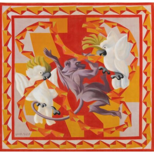 Giacomo Balla, Papağanlar ve Maymun Fütürizm Giacomo Balla, Papağanlar ve Maymun Fütürizm Sanat Akımları