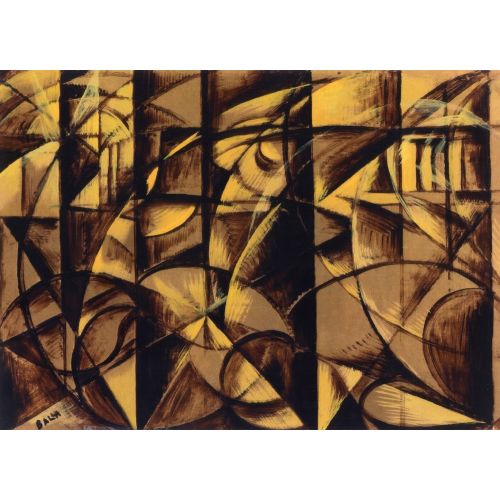 Giacomo Balla, The Speed of an Autumobile Futurism Giacomo Balla, The Speed of an Autumobile Futurism Art Movements