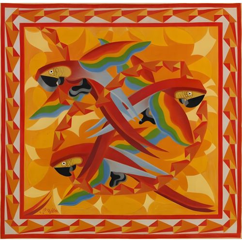 Giacomo Balla, Papağanlar Fütürizm Giacomo Balla, Papağanlar Fütürizm Sanat Akımları