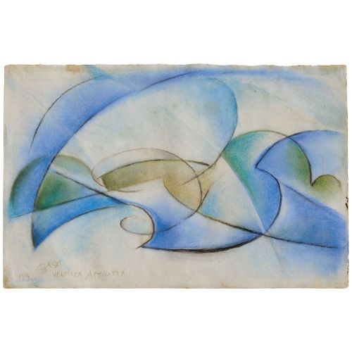 Giacomo Balla, Soyut Hız No. 2 Fütürizm Giacomo Balla, Soyut Hız No. 2 Fütürizm Sanat Akımları