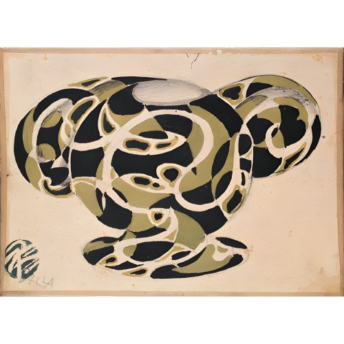 Giacomo Balla, Hız Çizgili Çiçeklik Projesi Fütürizm Giacomo Balla, Hız Çizgili Çiçeklik Projesi Fütürizm Sanat Akımları