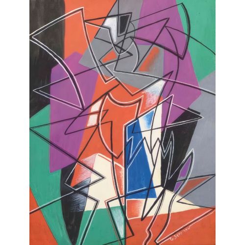 Gino Severini, Bir Dansçı Fütürizm Gino Severini, Bir Dansçı Fütürizm Sanat Akımları