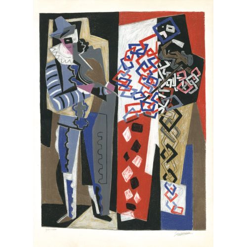 Gino Severini, Arlecchino e Pedrolino Futurism Gino Severini, Arlecchino e Pedrolino Futurism Art Movements