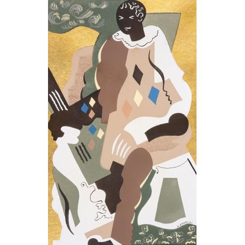 Gino Severini, Dinlenen Arlequen Fütürizm Gino Severini, Dinlenen Arlequen Fütürizm Sanat Akımları
