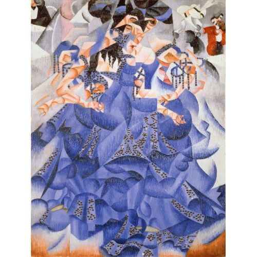 Gino Severini, Mavi Dansçı Fütürizm Gino Severini, Mavi Dansçı Fütürizm Sanat Akımları