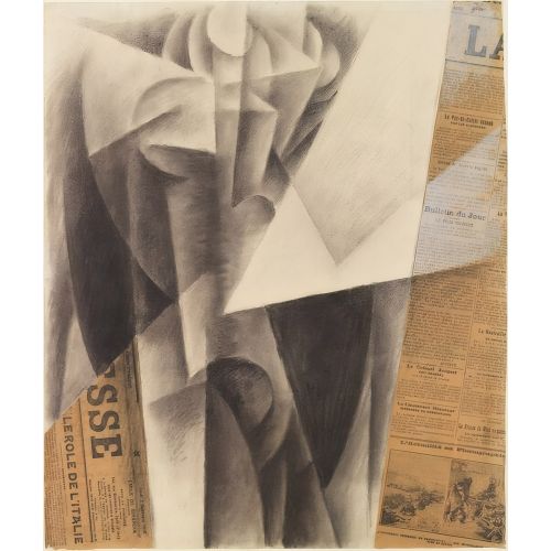 Gino Severini, Şişe + Vazo + Gazete + Masa Fütürizm Gino Severini, Şişe + Vazo + Gazete + Masa Fütürizm Sanat Akımları