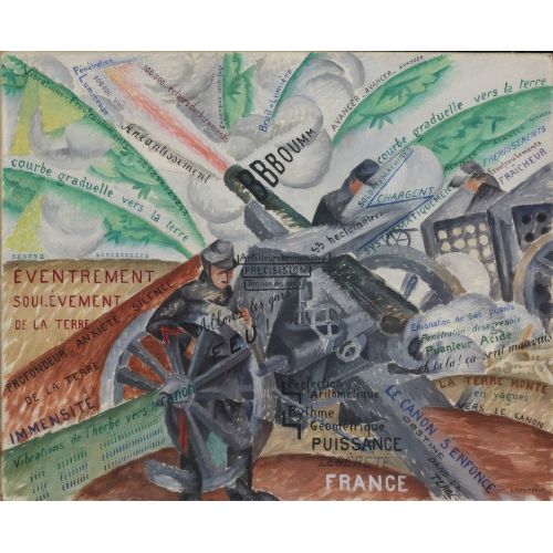 Gino Severini, Hareket Halindeki Toplar Fütürizm Gino Severini, Hareket Halindeki Toplar Fütürizm Sanat Akımları