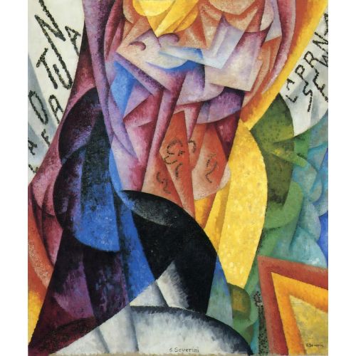 Gino Severini, Dancer + Sea + Equals Sailing Deck Futurism Gino Severini, Dancer + Sea + Equals Sailing Deck Futurism Art Movements