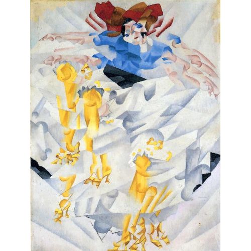 Gino Severini, Bir Dansçının Dinamizmi Fütürizm Gino Severini, Bir Dansçının Dinamizmi Fütürizm Sanat Akımları