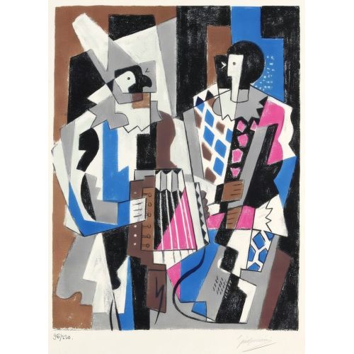 Gino Severini, Harlequins Futurism Gino Severini, Harlequins Futurism Art Movements