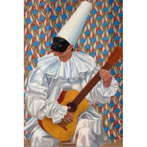 Gino Severini, Gitarlı Pierrot Fütürizm Gino Severini, Gitarlı Pierrot Fütürizm Sanat Akımları
