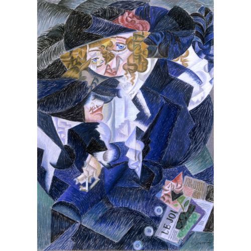 Gino Severini, Madame M.S. Portresi Fütürizm Gino Severini, Madame M.S. Portresi Fütürizm Sanat Akımları