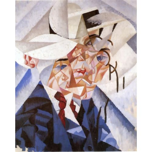 Gino Severini, Self Portrait with Straw Boater Futurism Gino Severini, Self Portrait with Straw Boater Futurism Art Movements