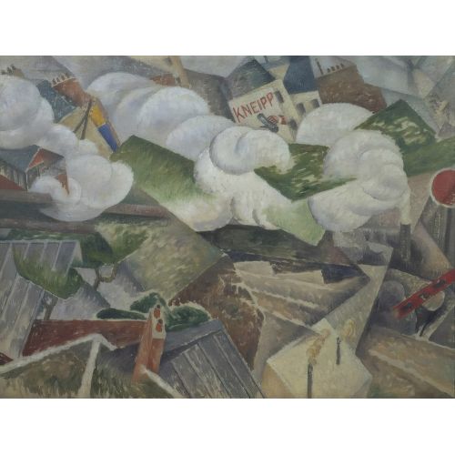 Gino Severini, Suburban Train Arriving in Paris Futurism Gino Severini, Suburban Train Arriving in Paris Futurism Art Movements