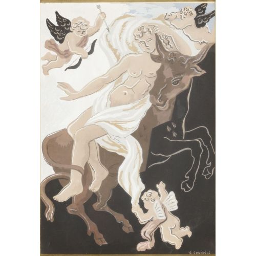 Gino Severini, Avrupa'nın Kaçırılışı Fütürizm Gino Severini, Avrupa'nın Kaçırılışı Fütürizm Sanat Akımları