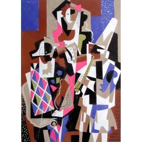 Gino Severini, The musicians Futurism Gino Severini, The musicians Futurism Art Movements