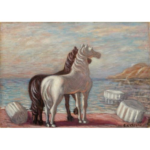 Giorgio De Chirico, Antichi Due Cavalli Giorgio De Chirico, Antichi Due Cavalli