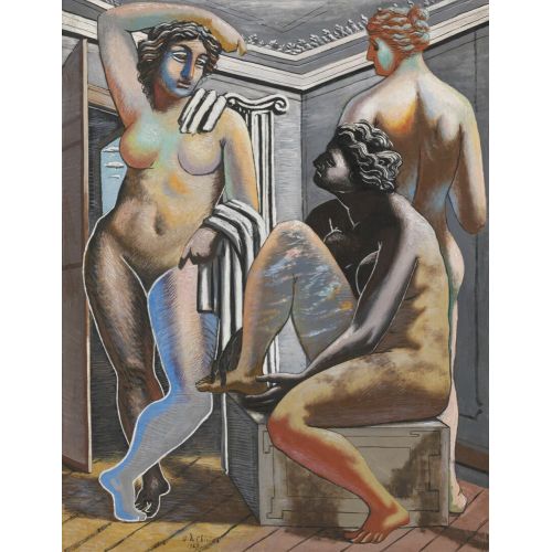 Giorgio De Chirico, Kaderin Sonu Anıtsal Figürler Giorgio De Chirico, Kaderin Sonu Anıtsal Figürler