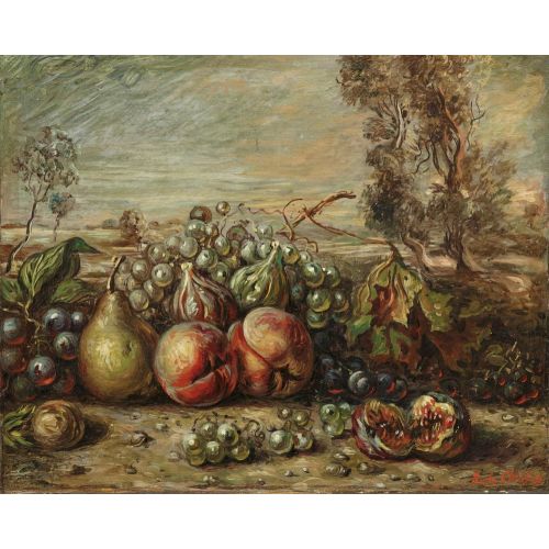 Giorgio De Chirico, Ağaçlar İle Meyve