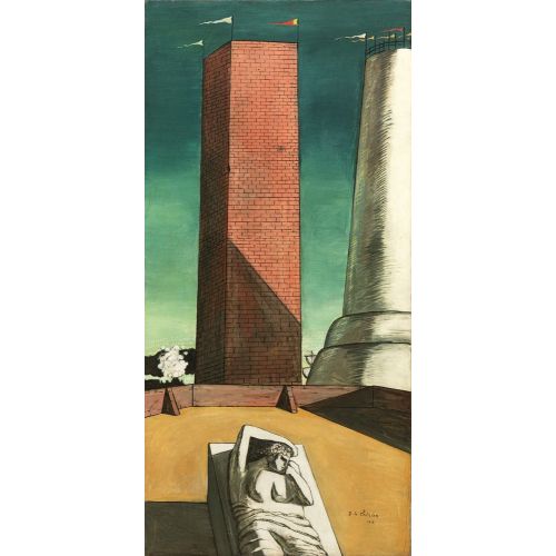 Giorgio De Chirico, Ariadne's Afternoon Giorgio De Chirico, Ariadne's Afternoon