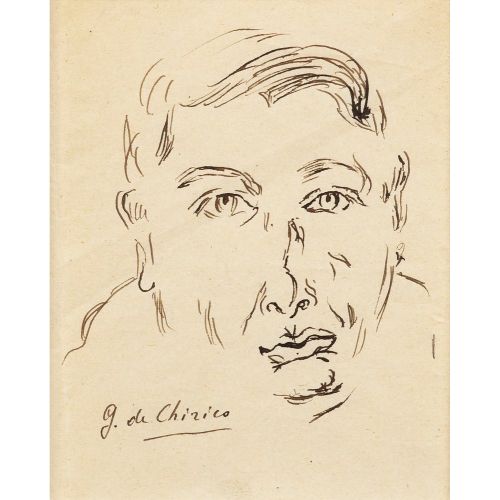 Giorgio De Chirico, Autoportrait 1 Giorgio De Chirico, Autoportrait 1