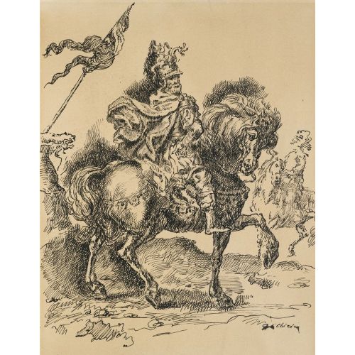 Giorgio De Chirico, Horse Rider From Durer