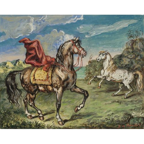 Giorgio De Chirico, Horses 2