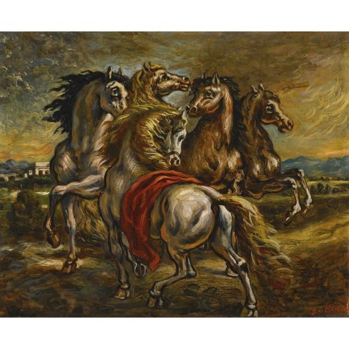 Giorgio De Chirico, Horses Of The Hellespont