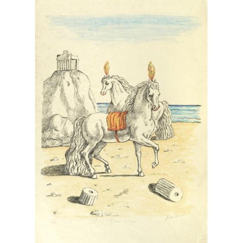 Giorgio De Chirico, Perseus'un Atları Giorgio De Chirico, Perseus'un Atları