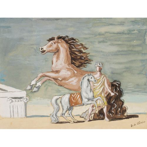 Giorgio De Chirico, Il Palafreniere Giorgio De Chirico, Il Palafreniere