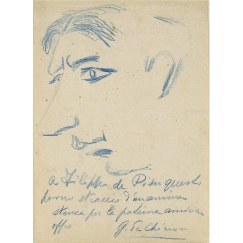 Giorgio De Chirico, Autoportrait 4 Giorgio De Chirico, Autoportrait 4