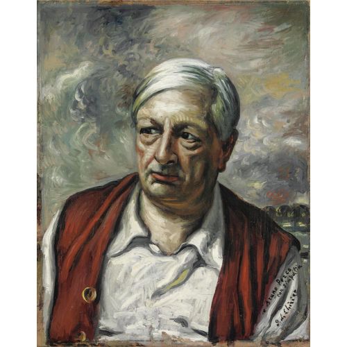 Giorgio De Chirico, Autoritratto Con Panciotto Rosso Giorgio De Chirico, Autoritratto Con Panciotto Rosso