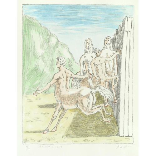 Giorgio De Chirico, La Famiglia Dei Centauri Giorgio De Chirico, La Famiglia Dei Centauri
