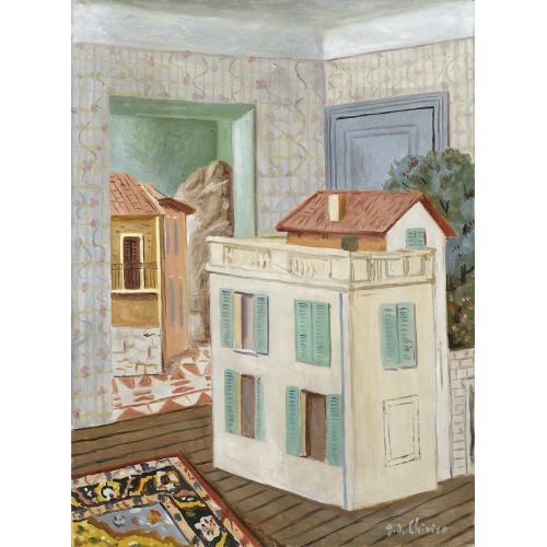 Giorgio De Chirico, Yeşil Panjurlu Ev Giorgio De Chirico, Yeşil Panjurlu Ev