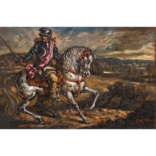 Giorgio De Chirico, Avallo E Cavaliere Giorgio De Chirico, Avallo E Cavaliere