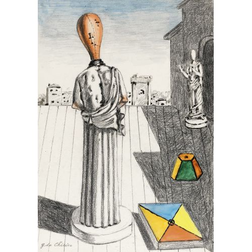 Giorgio De Chirico, Rahatsız Edici İlham Perisi
