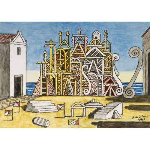 Giorgio De Chirico, Sahil Metafiziği